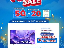 LED TV 50 Inch UHD Smart Rp 4,7 Juta di Transmart Full Day Sale