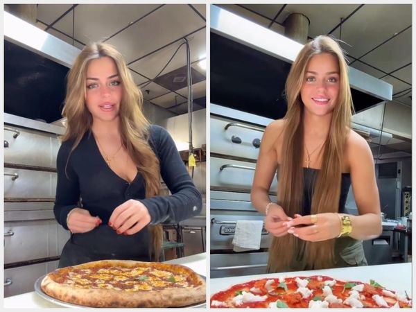 Mirip Sydney Sweeney! Wanita Cantik Pembuat Pizza Ini Banjir Followers
