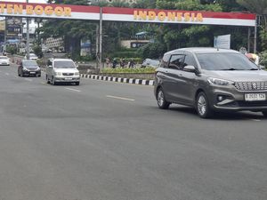 Arus Balik Wisata, Jalur Puncak Bogor Berlaku One Way Arah Jakarta Siang ini