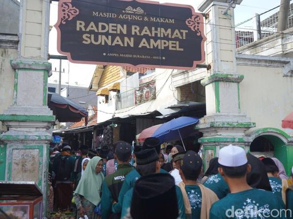 Kawasan Sunan Ampel Dipadati Peserta Isyaroh Pendirian NU