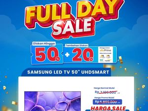 Full Day Sale Transmart Hadir, TV LED 50 Inch Banting Harga Jadi Rp 4,7 Jutaan