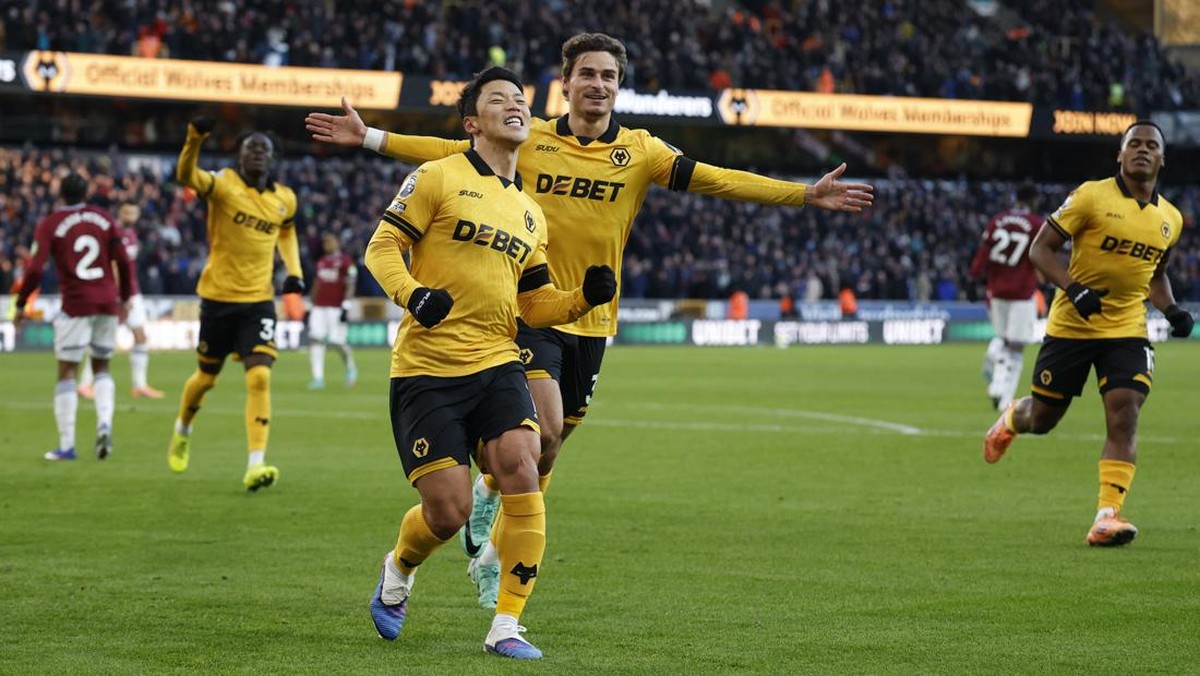 Wolverhampton Wanderers akhirnya menang juga di Liga Inggris musim ini. (Action Images via Reuters/Jason Cairnduff)