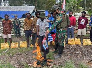 5 Anggota OPM di Puncak Papua Tengah Berikrar Kembali Gabung NKRI