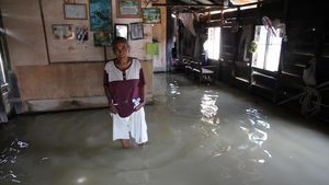 Belum Surut, Banjir Masih Rendam Langkat