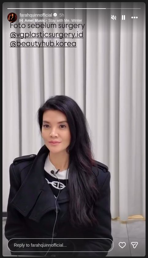 Unggahan Farah Quinn