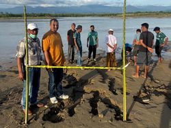 Muncul Gelembung Diduga Gas Usai Banjir di Nagan Raya, Pemkab Turunkan Tim