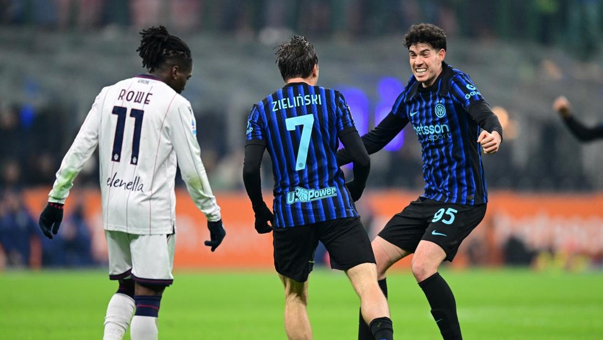 Inter Milan akhiri catatan buruk lawan Bologna. (REUTERS/Daniele Mascolo)