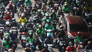 Lalin Jakarta Macet Lagi Usai Libur Nataru