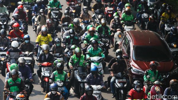 Lalin Jakarta Macet Lagi Usai Libur Nataru