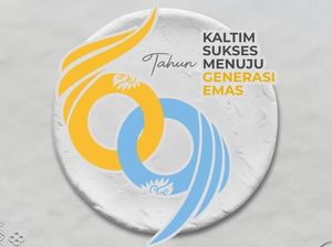 Logo dan Tema HUT Ke-69 Kaltim Tahun 2026