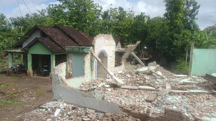 Masjid di Gunungkidul Telanjur Dibongkar karena Kena PHP Donatur