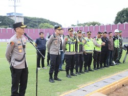 Laga Persik Kediri Vs Persib Dikawal 840 Aparat Gabungan