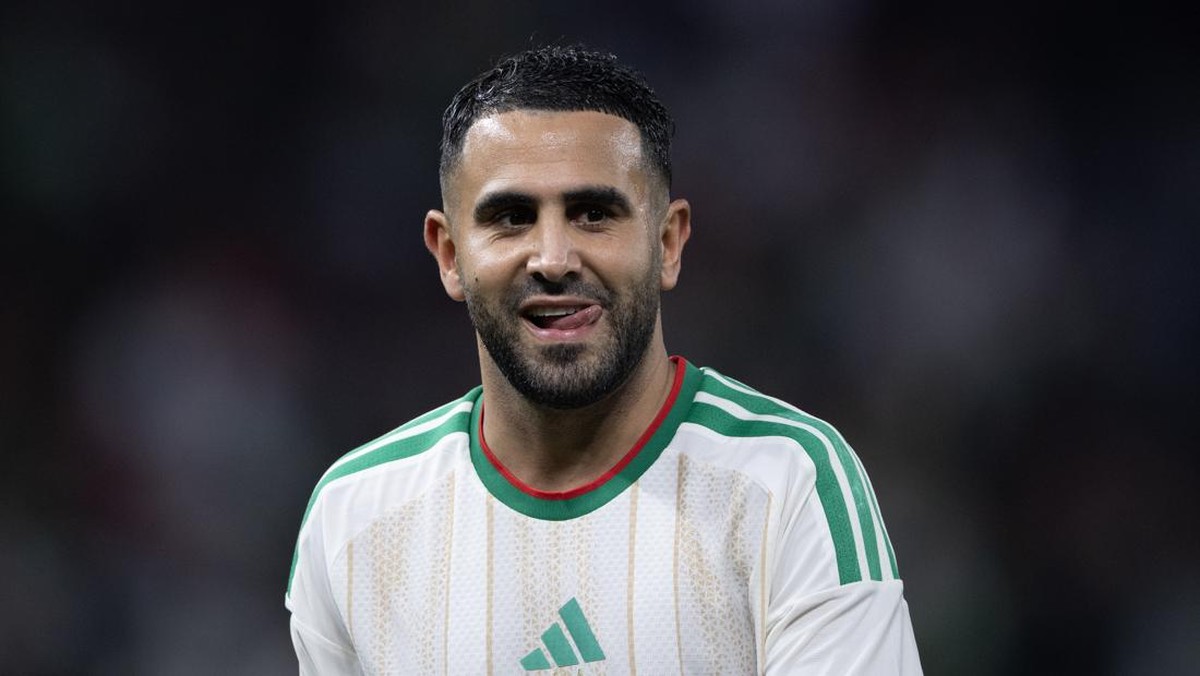 Kapten Timnas Aljazair Riyad Mahrez. (Foto: Visionhaus/Getty Images/Visionhaus)