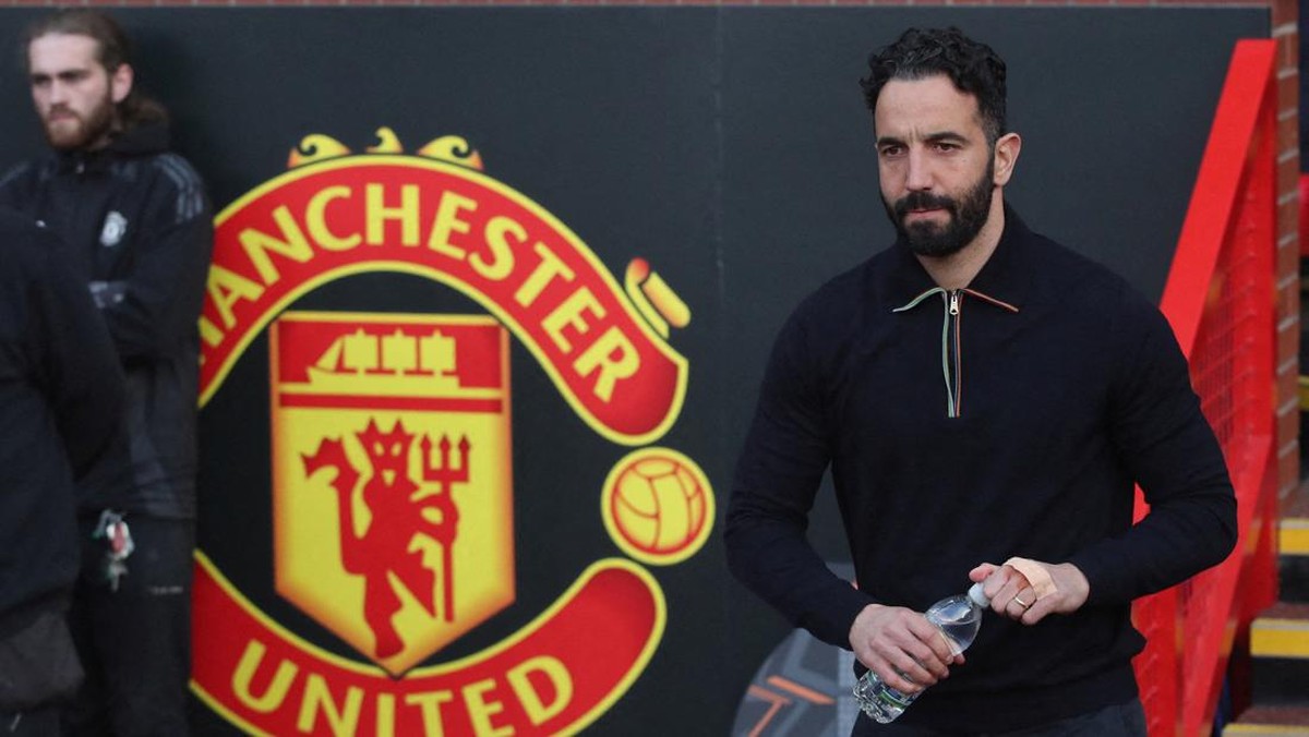 Ruben Amorim masih digaji Manchester United sampai Juni 2027. (REUTERS/Scott Heppell)