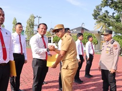 10 Personel Polres Rohil Ungkap Sabu 79 Kg Diganjar Penghargaan Bupati