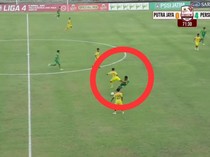 Media Italia Sampai Beritakan Tendangan Kungfu Liga 4 Jatim