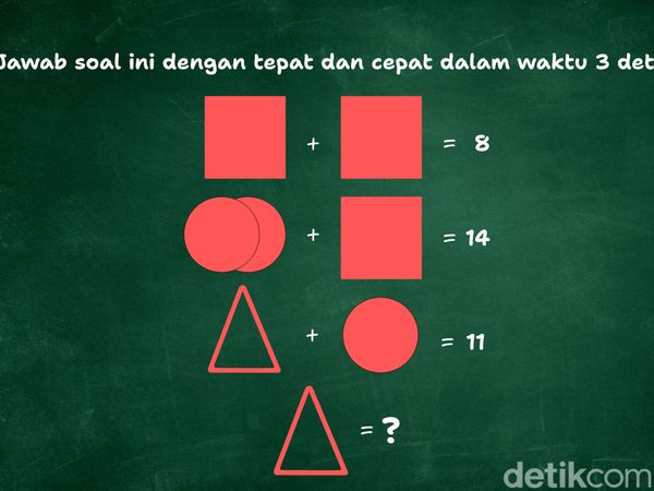 Jago Matematika? Coba Kerjakan Soal ini Tanpa Melihat Jawabannya!