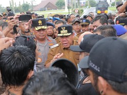 Massa Minta Penambang yang Ditangkap Dibebaskan, Ini Kata Kapolda Babel