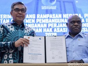 KPK Serahkan Aset Rampasan Koruptor Rp 10M ke KemenHAM