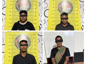 6 Kurir Sabu Ditangkap dalam Satu Rumah di Dompu