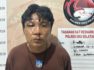 Pria Ini Ditangkap Saat Edarkan Narkoba di Kawasan Wisata Danau Ranau