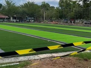 Bantuan Pemprov Sulsel Ubah Lapangan Gaspa Palopo Jadi Ruang Anti Mager