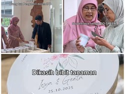 Viral Momen Dosen Pertanian Mantu, Souvenir Bibit Tanaman Jadi Sorotan