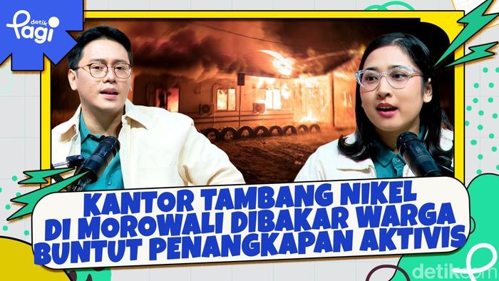 Video: Kantor Tambang Nikel di Morowali Dibakar Warga Buntut Penangkapan Aktivis