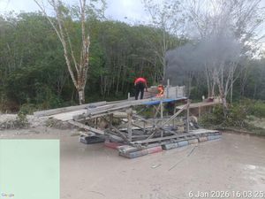 Tambang Emas Ilegal di Kuansing Disikat, Puluhan Rakit PETI Dimusnahkan