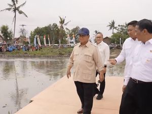 Prabowo Hadiri Panen Raya dan Pengumuman Swasembada Pangan di Karawang