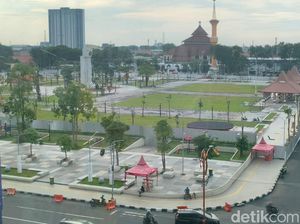 Melihat Revitalisasi Alun-alun Sidoarjo