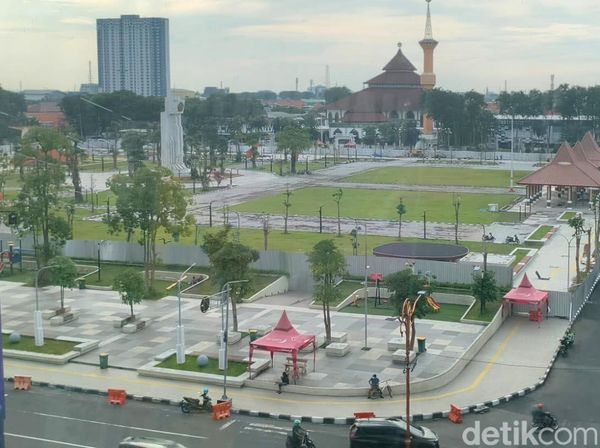 Melihat Revitalisasi Alun-alun Sidoarjo