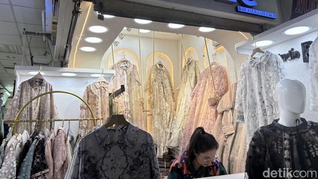 Toko Bella, Gamis Rompi Lepas (Rachma Indira/detikcom)