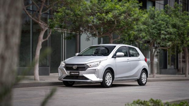 Toyota Agya di Venezuela.