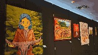 Tak Sekadar Baca, Perpusnas Pamerkan Lukisan Bumi, Traveler Bisa Ikut Melukis