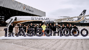 Maskapai Taiwan STARLUX Airlines Terima Unit Pertama Airbus A350-1000