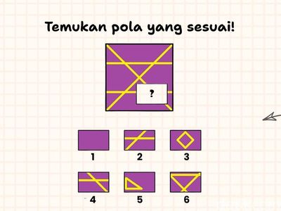 Pemilik IQ di Atas Rata-rata Konon Langsung Tahu Jawaban dari Tes Pola Ini, Termasuk?