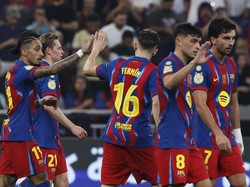 Barcelona Lolos ke Final Piala Super Spanyol Usai Kalahkan Bilbao 5-0