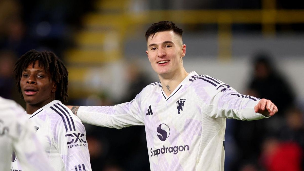 Benjamin Sesko menegaskan Man United harus lebih tajam lagi. (Foto: Action Images via Reuters/Craig Brough)