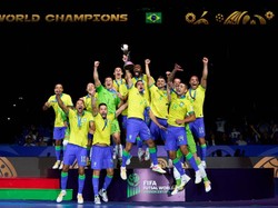 Brasil Masih Raja! Ini 4 Negara dengan Gelar FIFA Futsal World Cup Terbanyak