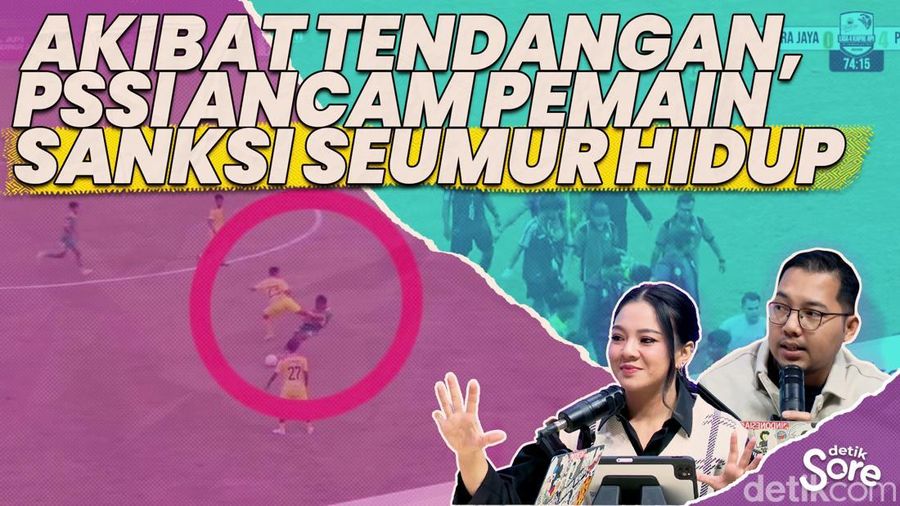 Video: Insiden Tendangan Kungfu di Liga 4 