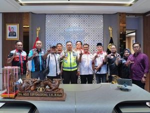 Kakorlantas Terima Kunjungan Asosiasi Pengemudi, Dukung Penuh Zero Overdimension-Overload 2027