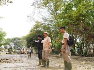 Kantor-kantor Pemkab Aceh Tamiang Dibersihkan, Progres Capai 30%