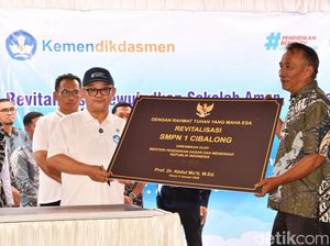 Revitalisasi Sekolah, Mendikdasmen Titip Masa Depan Pendidikan di Garut