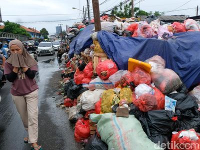 Sampah Tangsel Disetop Masuk Serang