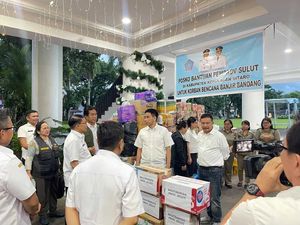 Wamendagri Akhmad Wiyagus Apresiasi Penanganan Banjir Bandang di Sitaro Sulut