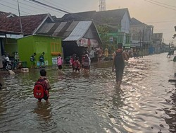 Sejumlah Rumah di Demak Jateng Terendam Banjir Imbas Pintu Kanal Jebol