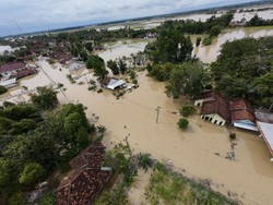 Banjir OKU Timur Meluas ke 23 Desa, 1.359 Rumah Terendam