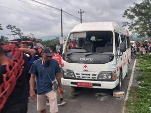 Pulang Operasi SAR Gunung Slamet, Elf PMI Magelang Kecelakaan di Purbalingga