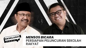 Mensos Bicara Persiapan Peluncuran Sekolah Rakyat